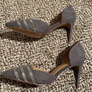 Grey Journee Collection- Felicia style heels